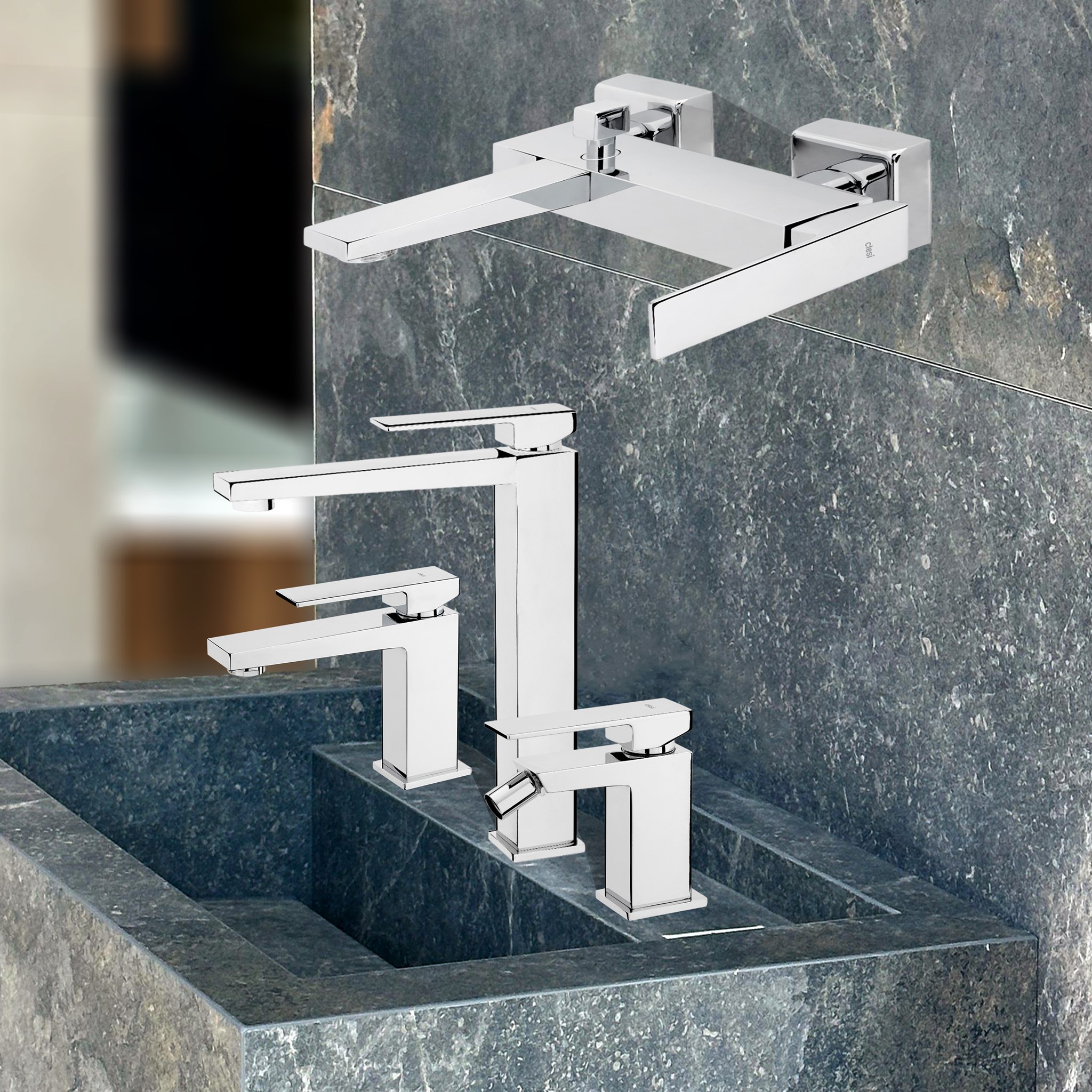 Picture of Ctesi Plane Faucets set
